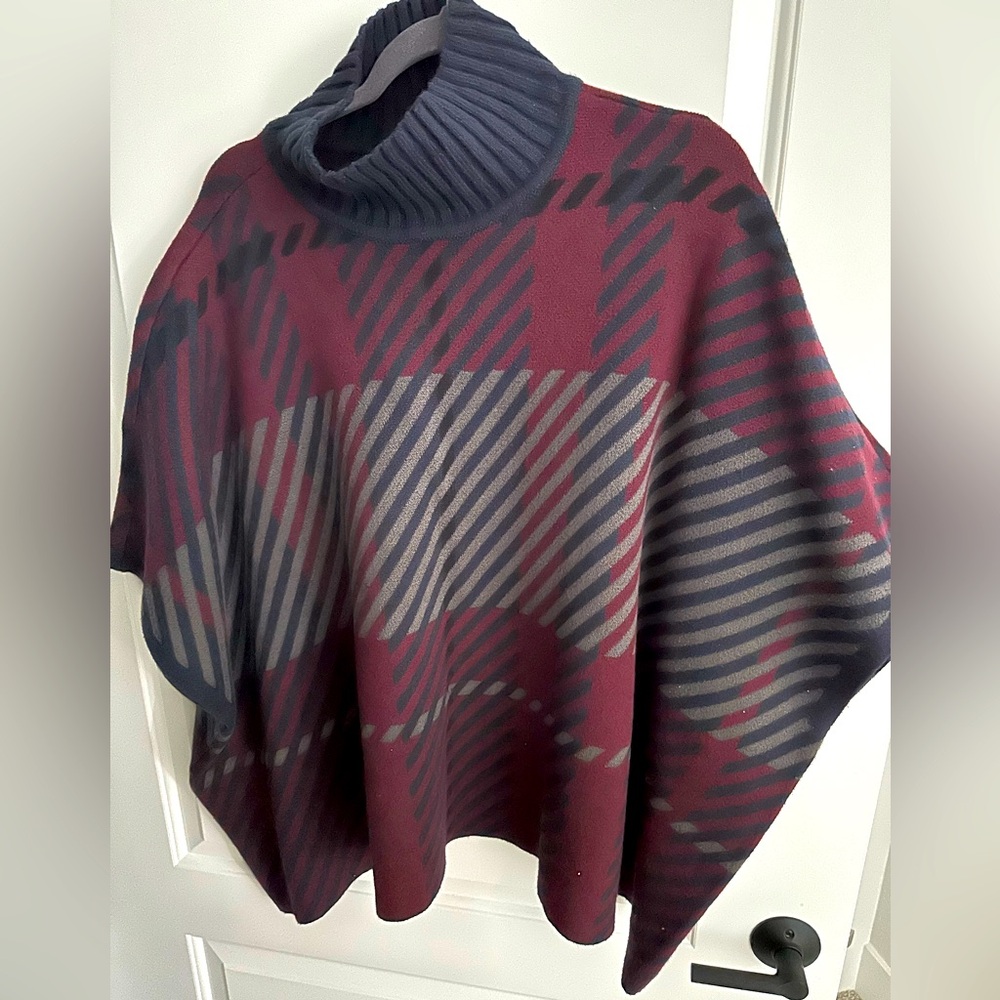 Ann Taylor poncho sweater
